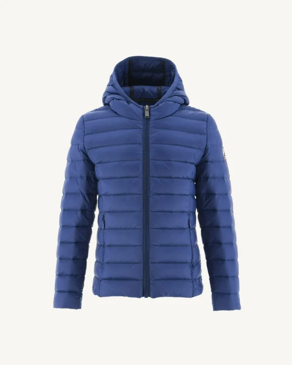 Flash Sale Light Hooded Children'S Down Jacket Dark Denim Carla Kids Down Jackets