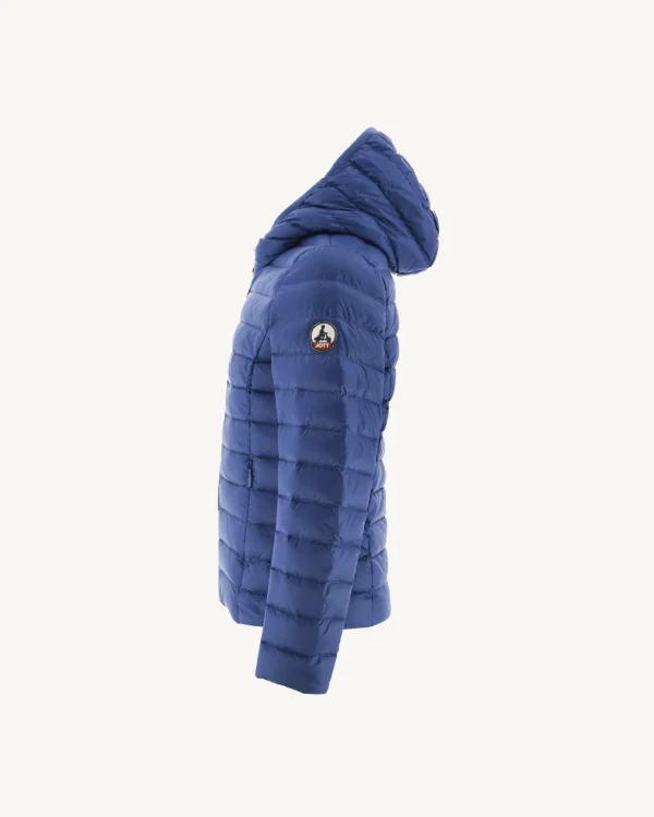 Flash Sale Light Hooded Children'S Down Jacket Dark Denim Carla Kids Down Jackets