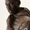 Outlet Light Hooded Down Jacket Taupe Nico Men Down Jackets And Jackets