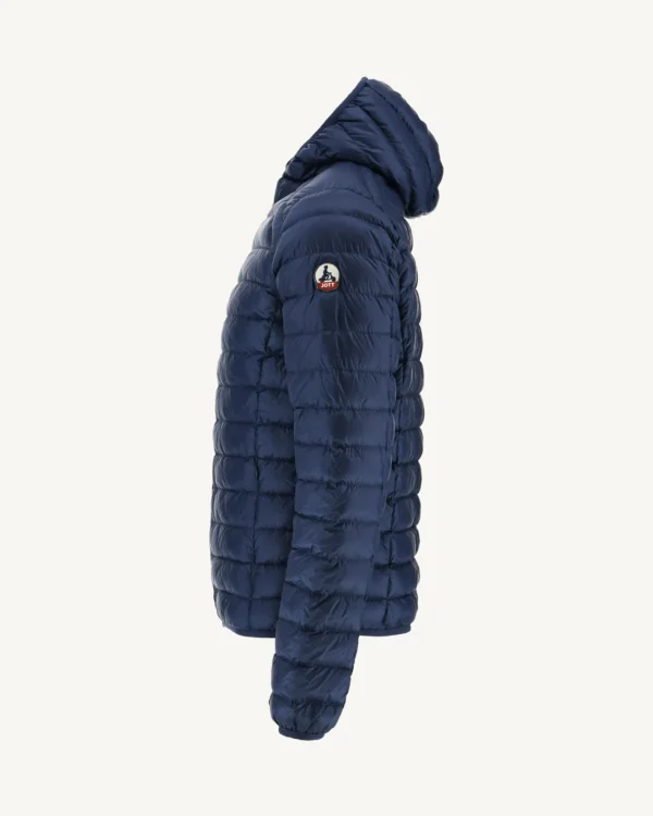 Outlet Light Hooded Down Jacket Abyss Blue Nico Men Down Jackets And Jackets