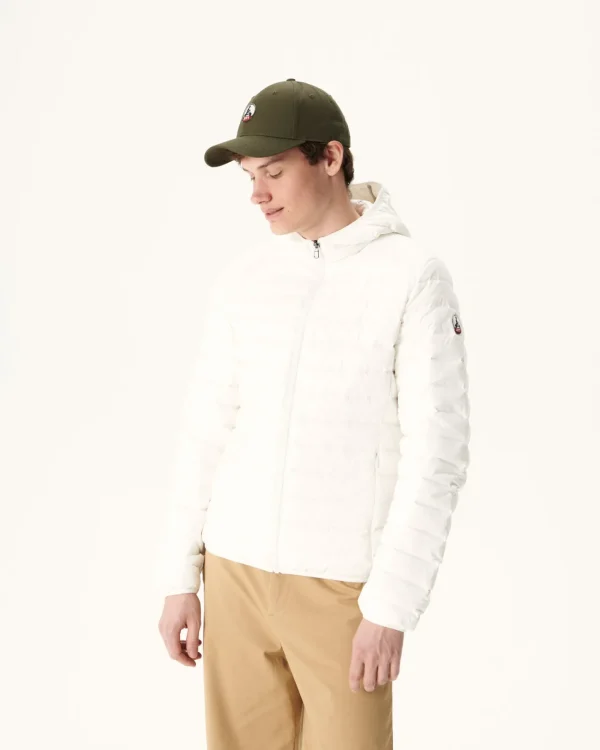 Sale Light Hooded Puffer Jacket White Nico Men Down Jackets And Jackets