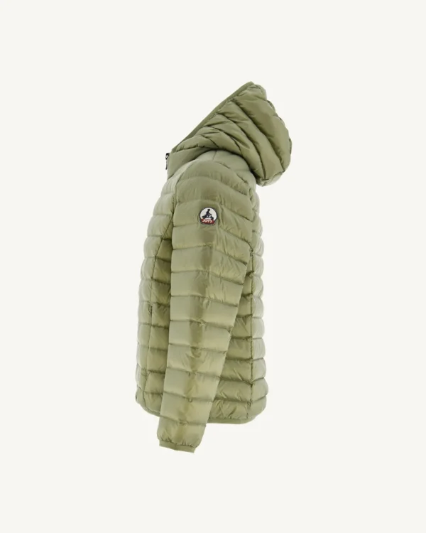 Flash Sale Light Khaki Children'S Lightweight Hooded Down Jacket Hugo Kids Down Jackets