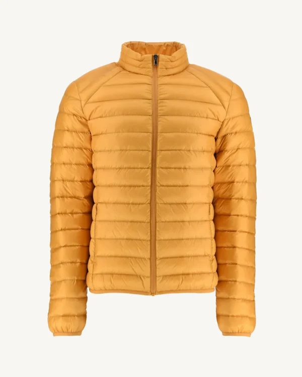 Best Light Mustard Matte Down Jacket Men Down Jackets And Jackets