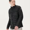 Fashion Light Padded Jacket With Shirt Collar Black Cris Men Down Jackets And Jackets