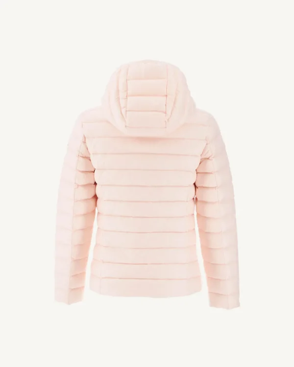 Best Light Pink Carla Children'S Light Hooded Down Jacket Kids Down Jackets