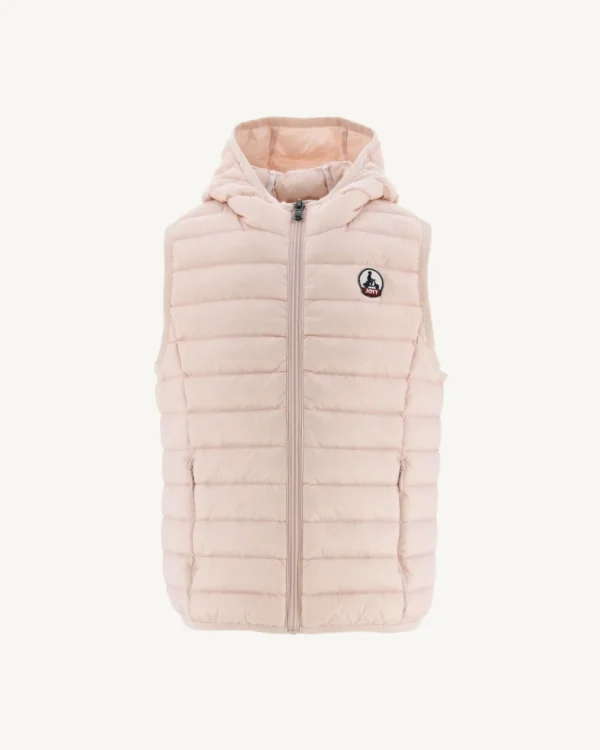 Discount Light Pink Children'S Sleeveless Down Jacket Djam Kids Down Jackets