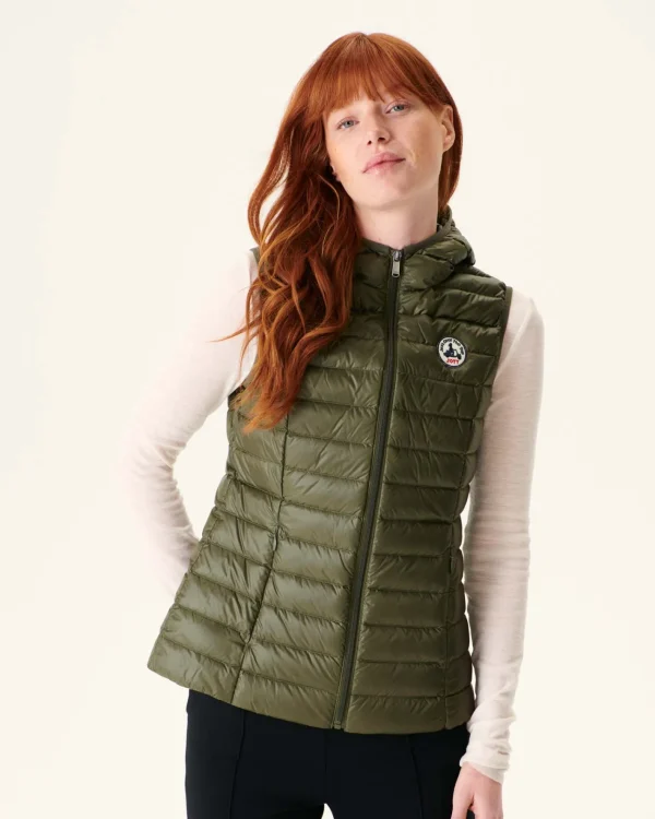 Sale Light Sleeveless Army Mali Down Jacket Women Down Jackets & Jackets