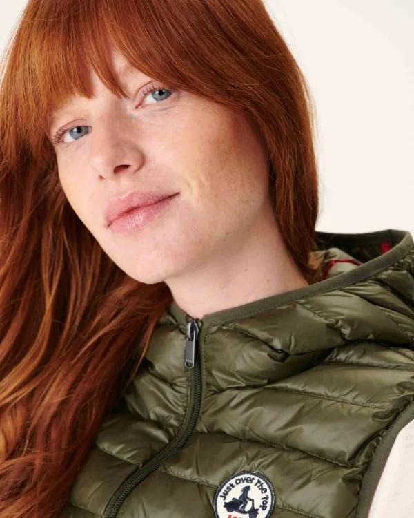 Sale Light Sleeveless Army Mali Down Jacket Women Down Jackets & Jackets