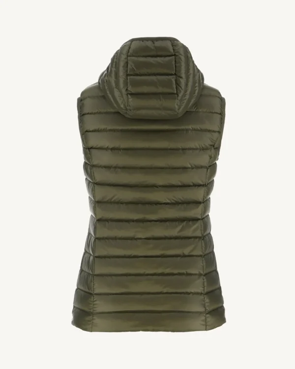 Sale Light Sleeveless Army Mali Down Jacket Women Down Jackets & Jackets