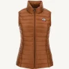 Fashion Light Sleeveless Down Jacket Caramel Seda Women Down Jackets & Jackets