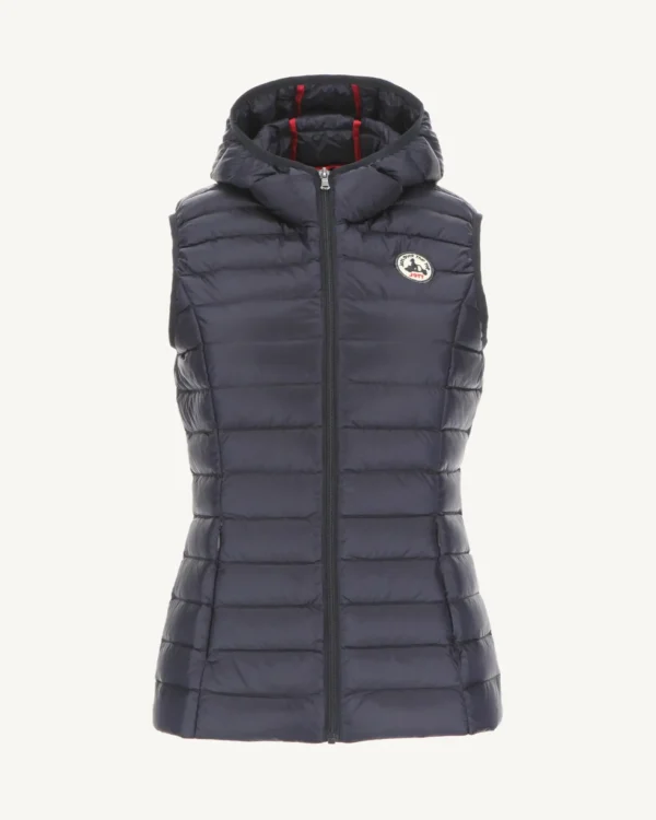 Flash Sale Light Sleeveless Down Jacket Navy Mali Women Down Jackets & Jackets