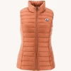 Sale Light Sleeveless Down Jacket Camel Seda Women Down Jackets & Jackets