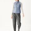 Discount Light Sleeveless Down Jacket Faded Blue Seda Women Down Jackets & Jackets