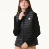 Store Light Sleeveless Padded Jacket Black Seda Women Down Jackets & Jackets