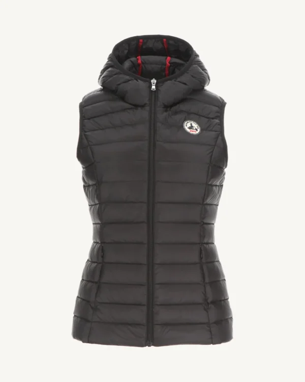 Outlet Light Sleeveless Padded Jacket Black Mali Women Down Jackets & Jackets