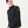 Hot Light Stretch Padded Jacket Noir Aragon Men Down Jackets And Jackets