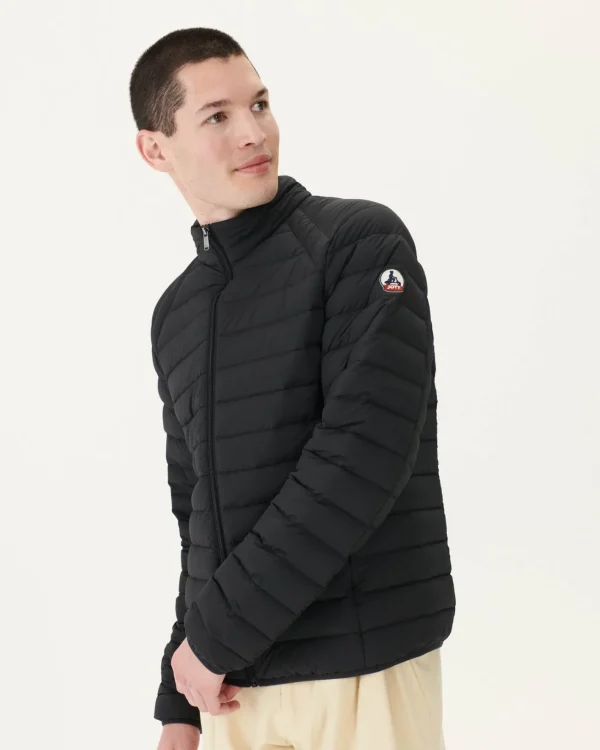 Hot Light Stretch Padded Jacket Noir Aragon Men Down Jackets And Jackets