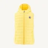 Fashion Light Yellow Children'S Sleeveless Down Jacket Djam Kids Down Jackets