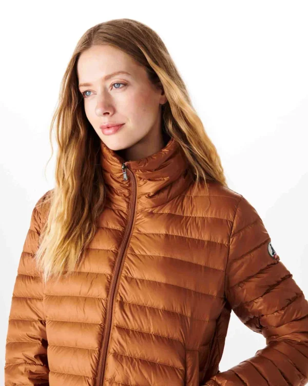 Best Sale Lightweight Caramel Louisa Down Jacket Women Down Jackets & Jackets