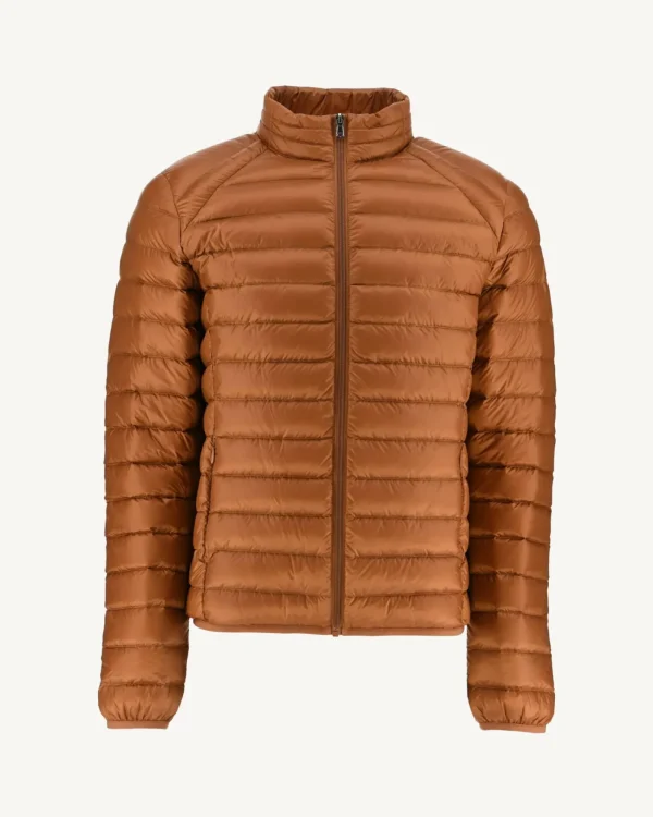 Online Lightweight Caramel Mat Down Jacket Men Down Jackets And Jackets