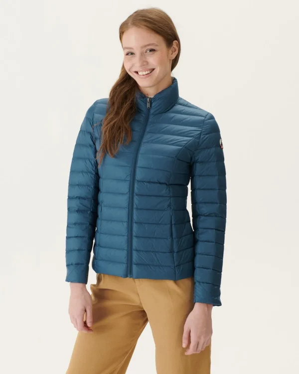 Best Lightweight Down Jacket Blue Jeans Cha Women Down Jackets & Jackets