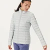 Cheap Lightweight Down Jacket Light Gray Cha Women Down Jackets & Jackets