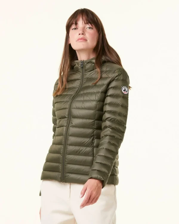 Discount Lightweight Hooded Army Cloe Down Jacket Women Down Jackets & Jackets