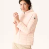 Store Lightweight Hooded Down Jacket Light Pink Cloe Women Down Jackets & Jackets