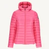 Sale Lightweight Hooded Down Jacket Rose Cloe Women Down Jackets & Jackets