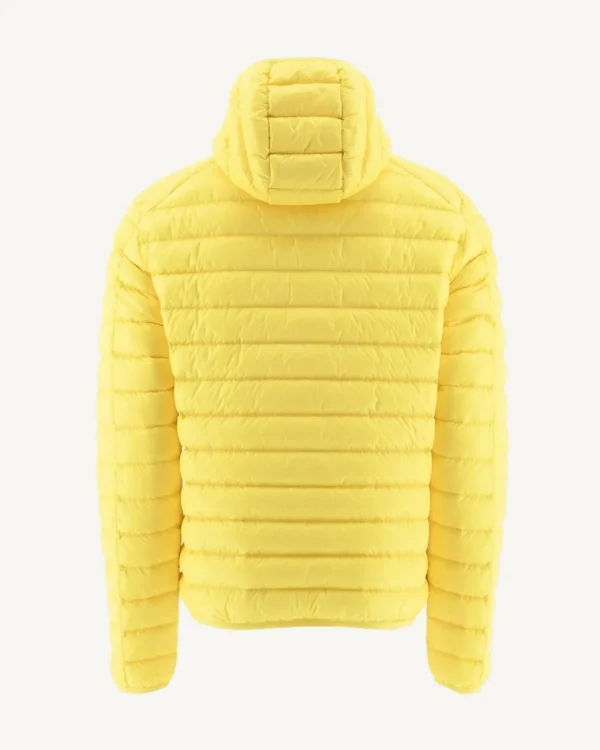 Store Lightweight Hooded Down Jacket Light Yellow Nico Men Down Jackets And Jackets