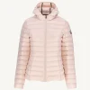 Best Lightweight Hooded Padded Jacket Pale Pink Cloe Women Down Jackets & Jackets