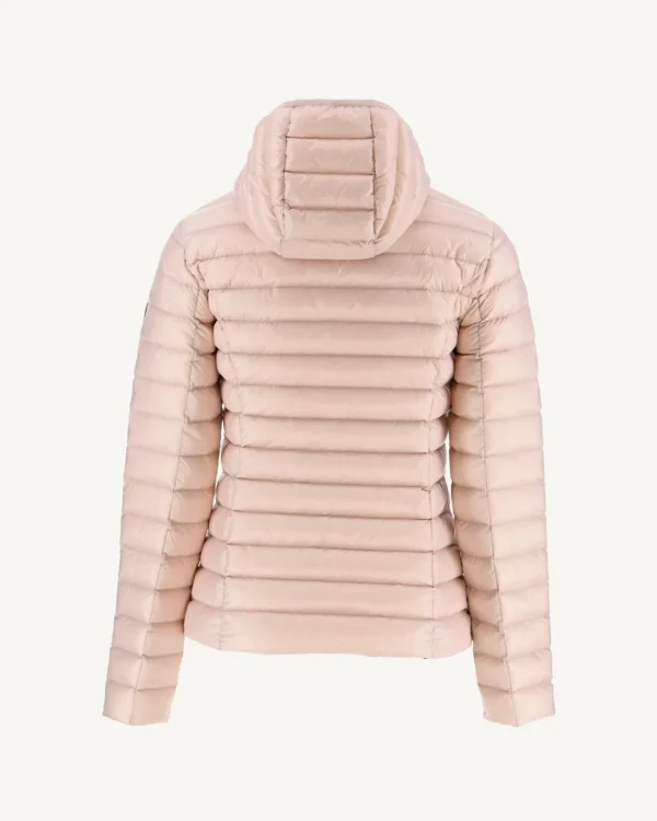 Best Lightweight Hooded Padded Jacket Pale Pink Cloe Women Down Jackets & Jackets