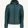 Fashion Lightweight Hooded Puffer Jacket Dark Green Nico Men Down Jackets And Jackets