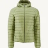 Store Lightweight Hooded Puffer Jacket Light Khaki Nico Men Down Jackets And Jackets