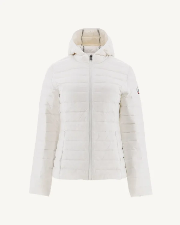 Sale Lightweight Hooded Puffer Jacket White Cloe Women Down Jackets & Jackets