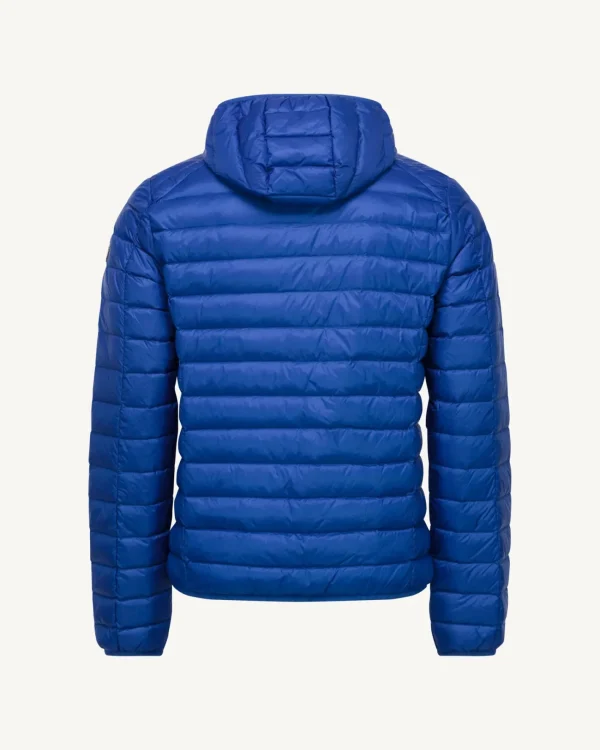 Best Sale Lightweight Hooded Puffer Jacket Royal Blue Nico Men Down Jackets And Jackets