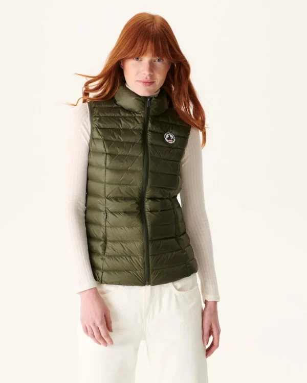 Sale Lightweight Sleeveless Army Seda Down Jacket Women Down Jackets & Jackets