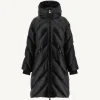 Best Sale Long Great Cold Padded Jacket Black Comet Women Down Jackets & Jackets