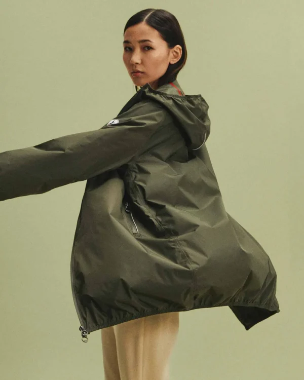 Outlet Long Hooded Jacket Army Copenhagen Women Down Jackets & Jackets