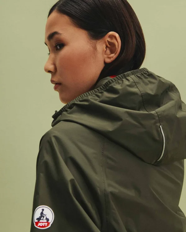 Outlet Long Hooded Jacket Army Copenhagen Women Down Jackets & Jackets