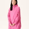 Best Sale Long Hooded Jacket Intense Pink Copenhagen Women Down Jackets & Jackets