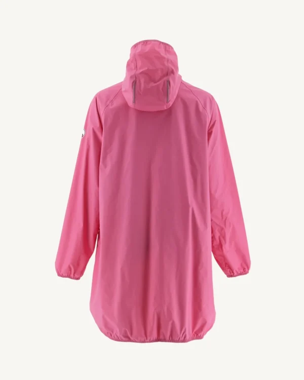 Best Sale Long Hooded Jacket Intense Pink Copenhagen Women Down Jackets & Jackets