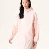 Clearance Long Hooded Jacket Light Pink Copenhagen Women Down Jackets & Jackets