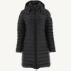 Discount Long Hooded Puffer Jacket Black Vero Women Down Jackets & Jackets