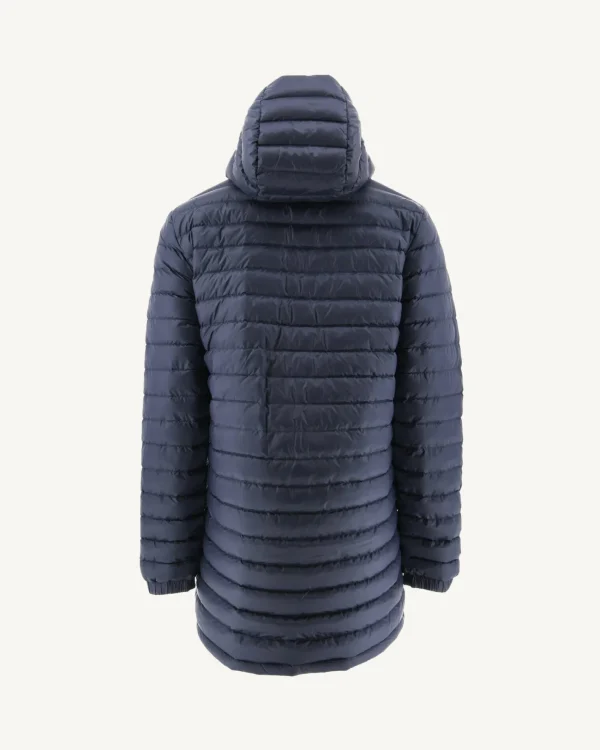 Online Long Reversible Hooded Puffer Jacket Marine Amsterdam Men Down Jackets And Jackets