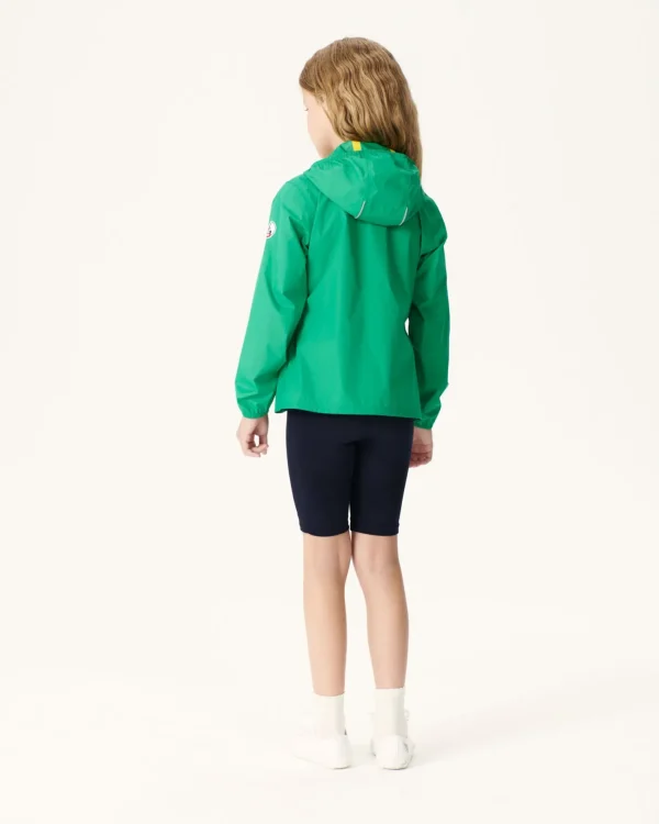 Discount Madeira Children'S Green Hooded Waterproof Jacket Kids Down Jackets