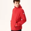 Shop Manila Bright Red Packable Hooded Jacket Men Down Jackets And Jackets