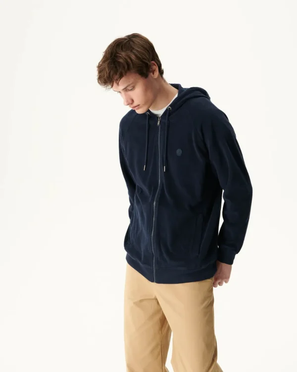 Outlet Marine Nazare Zipped Hooded Jacket Men Clothes