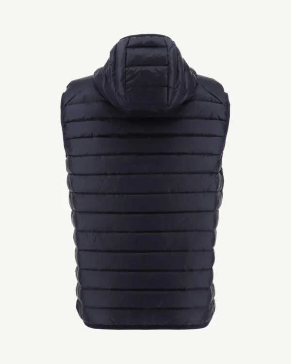 Shop Marine Pat Hooded Sleeveless Down Jacket Men Down Jackets And Jackets