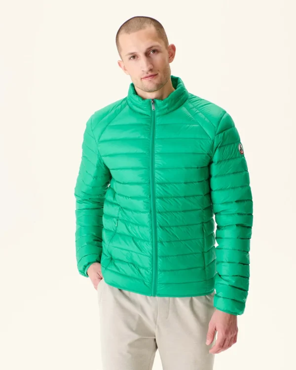 Best Sale Matt Green Lightweight Padded Jacket Men Down Jackets And Jackets